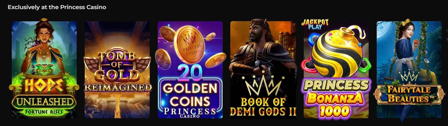 gry ekskluzywne princesscasino