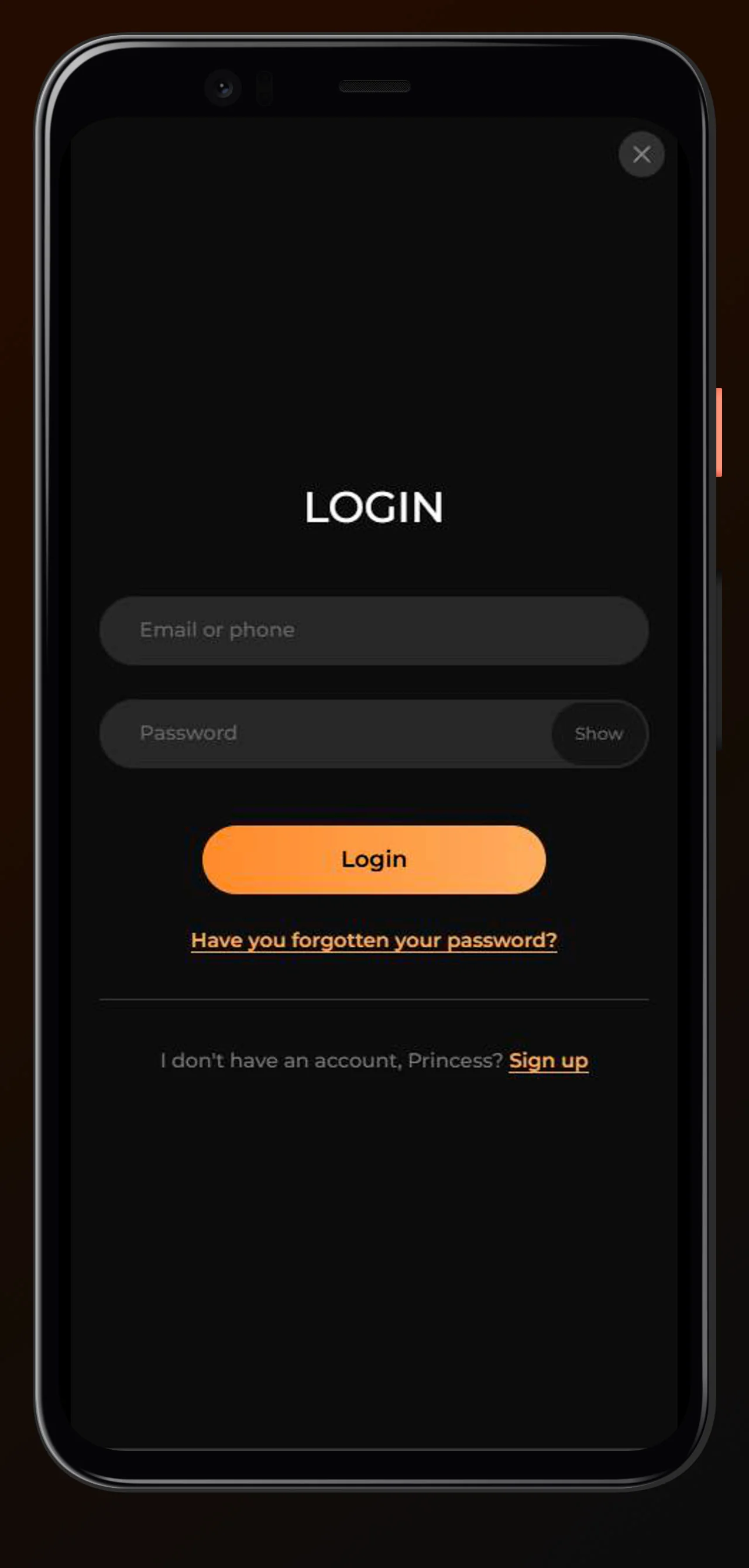 login app princesscasino